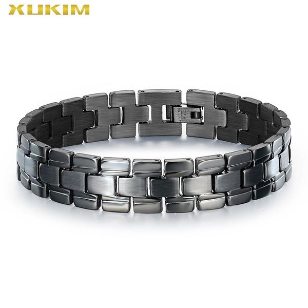 xukim jewelry gun black bracelet men fasion rock bangles stainless steel bracelets link, chain
xukim jewelry gun black bracelet men fasion rock bangles stainless steel bracelets link, chain