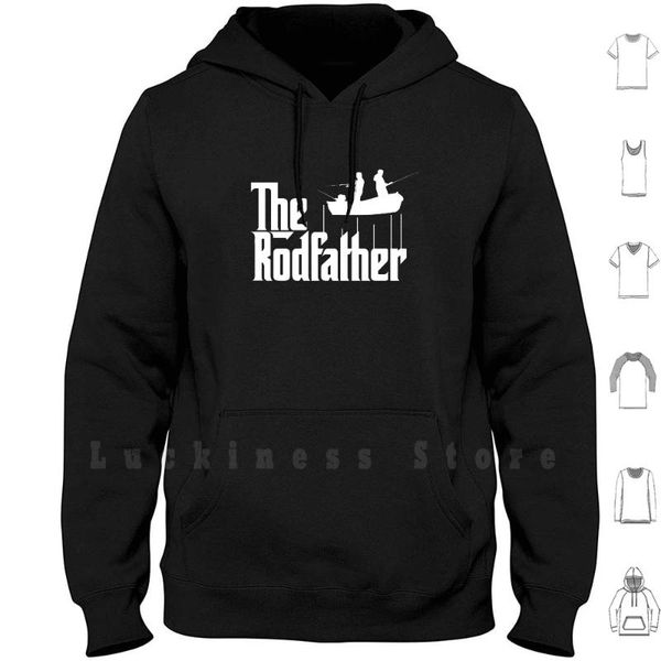 the rodfather funny fishing parody for fisherman hoodies long sleeve rod father men's & sweatshirts, Black
the rodfather funny fishing parody for fisherman hoodies long sleeve rod father men's & sweatshirts, Black