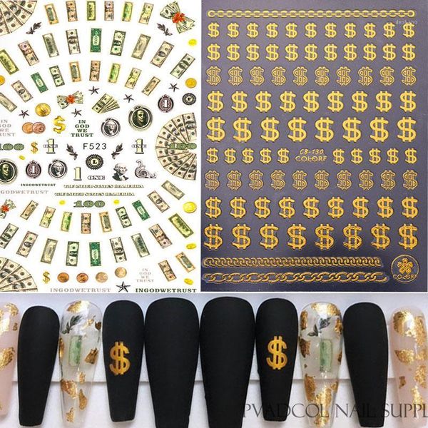 nail stickers letter us dollars 3d self adhesive nails art sticker decal slider manicure decorations1, Black
nail stickers letter us dollars 3d self adhesive nails art sticker decal slider manicure decorations1, Black