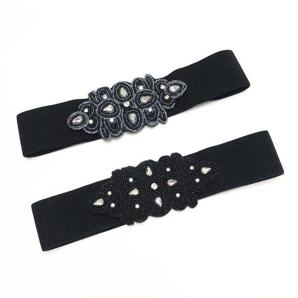 belts women thin elastic adjustable all-match dress fashion flower set with diamondparty black waistband, Black;brown
belts women thin elastic adjustable all-match dress fashion flower set with diamondparty black waistband, Black;brown