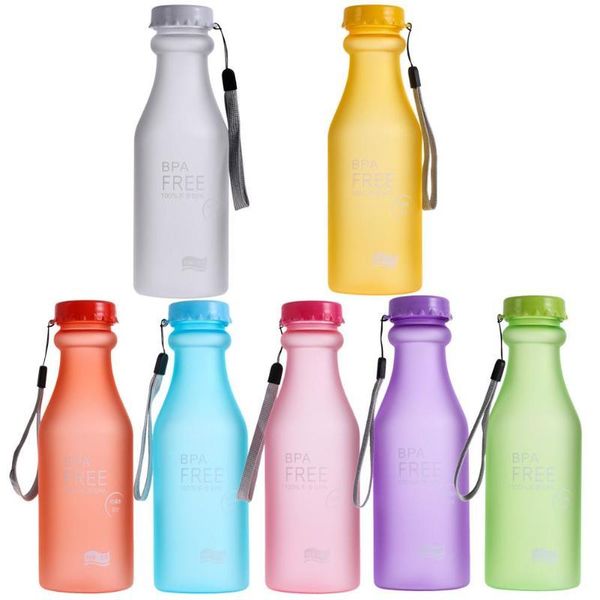 water bottles 550ml bottle plastic for frosted leak-proof outdoor sports bike running camping drinking
water bottles 550ml bottle plastic for frosted leak-proof outdoor sports bike running camping drinking