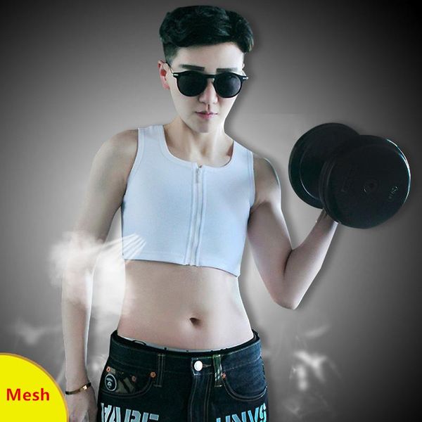 women's shapers tomboy mesh chest binder trans lesbian ftm breathable plus size short corset tank women cosplay sports vest shirt unde, Black;white
women's shapers tomboy mesh chest binder trans lesbian ftm breathable plus size short corset tank women cosplay sports vest shirt unde, Black;white