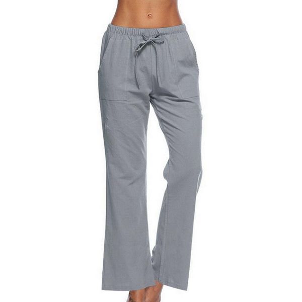 women's pants & capris fashion casual sport drawstring trousers vintage flare pantalon femme office lady pant solid women wide leg cott, Black;white 
women's pants & capris fashion casual sport drawstring trousers vintage flare pantalon femme office lady pant solid women wide leg cott, Black;white