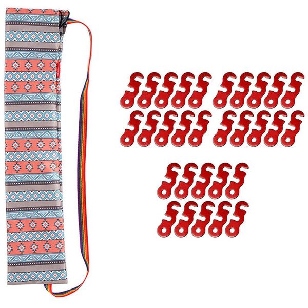 outdoor bags 30 pcs ultralight aluminum alloy rope cord adjuster & 1x camping storage bag canopy pole tent
outdoor bags 30 pcs ultralight aluminum alloy rope cord adjuster & 1x camping storage bag canopy pole tent