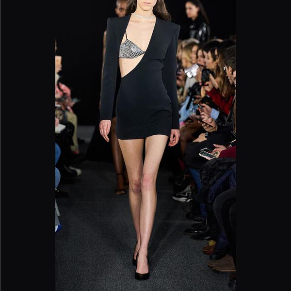 dress black skintight long sleeve sequin fashion celebrity rayon bandage evening dress, Black;gray
dress black skintight long sleeve sequin fashion celebrity rayon bandage evening dress, Black;gray