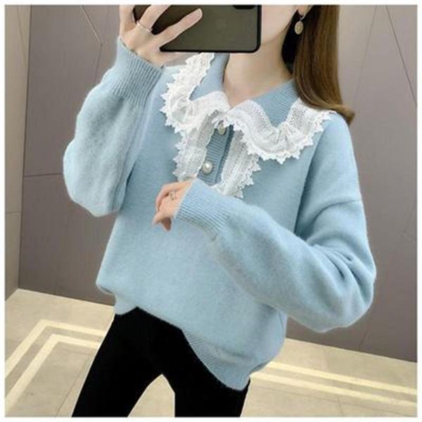 women's sweaters ladies turtleneck fall winter thicken loose outer wear mid-length hem split knitted base shirt h1081, White;black
women's sweaters ladies turtleneck fall winter thicken loose outer wear mid-length hem split knitted base shirt h1081, White;black