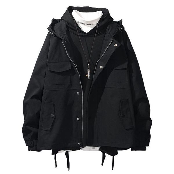 m-2xl mens jackets and coats streetwear bomber jacket men windbreaker fashions clothes male jacket for men 210927, Black;brown
m-2xl mens jackets and coats streetwear bomber jacket men windbreaker fashions clothes male jacket for men 210927, Black;brown