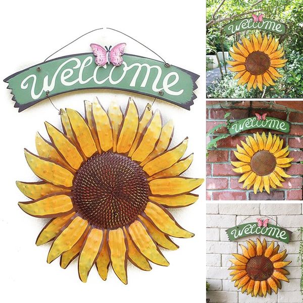 decorative objects & figurines door hanging outdoor iron butterfly sunflower welcome sign garden painting retro wall art indoor home decor
decorative objects & figurines door hanging outdoor iron butterfly sunflower welcome sign garden painting retro wall art indoor home decor