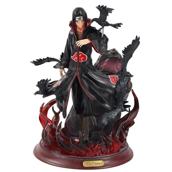 29cm naruto shippuden anime uchiha itachi with crow eagle pvc action figure cartoon model toy decoration kids gift brinquedos
29cm naruto shippuden anime uchiha itachi with crow eagle pvc action figure cartoon model toy decoration kids gift brinquedos