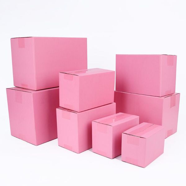 gift wrap 5pcs / 10pcs color carton 3-layer corrugated box black pink green blue red support custom size and logo printing
gift wrap 5pcs / 10pcs color carton 3-layer corrugated box black pink green blue red support custom size and logo printing