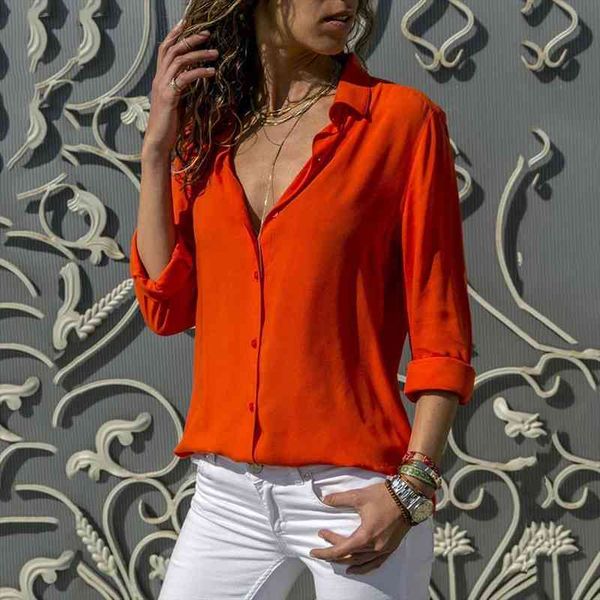 fashion blouse womens chiffon solid shirt office ladies plain roll sleeve blouse dames chemisier femme women, White
fashion blouse womens chiffon solid shirt office ladies plain roll sleeve blouse dames chemisier femme women, White