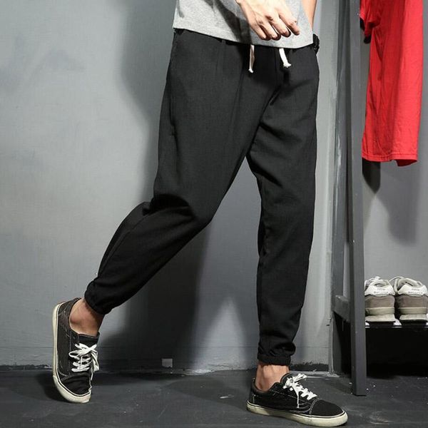 men's pants summer men harem chinese japanese style linen pencil plus size big 7xl 8xl mens green red navy blue, Black
men's pants summer men harem chinese japanese style linen pencil plus size big 7xl 8xl mens green red navy blue, Black