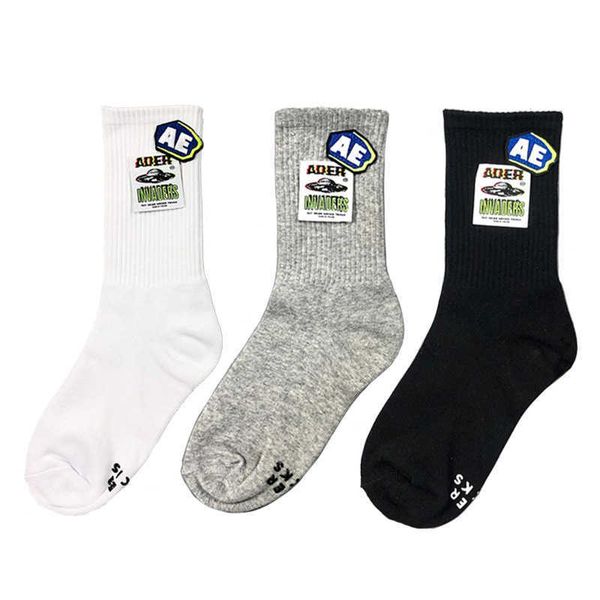 sports, casual 21fwader korean design socks men's and women's chinese tube english square ufo label sewn pure cotton sports stocki, Black
sports, casual 21fwader korean design socks men's and women's chinese tube english square ufo label sewn pure cotton sports stocki, Black