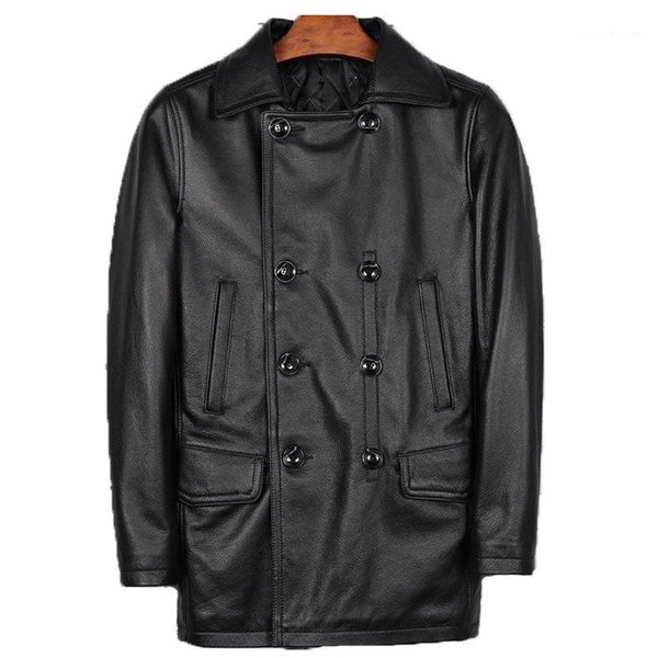 men's leather & faux 2021 black genuine jacket men double breasted casual style plus size 5xl real natural cowhide autumn slim fit pea
men's leather & faux 2021 black genuine jacket men double breasted casual style plus size 5xl real natural cowhide autumn slim fit pea