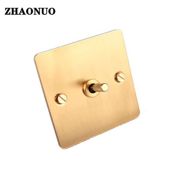 smart home control wall light toggle switch 86 type 1-4 gang 1 way 2 brass lever gold stainless steel brushed panel usb eu socket
smart home control wall light toggle switch 86 type 1-4 gang 1 way 2 brass lever gold stainless steel brushed panel usb eu socket