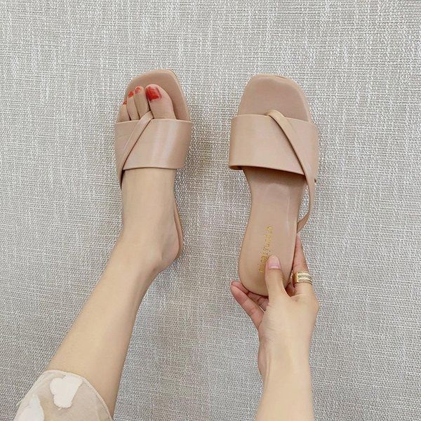 slippers summer women flats female fashion solid outside slides ladies beach, Black
slippers summer women flats female fashion solid outside slides ladies beach, Black