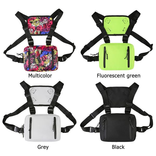 multi-function chic oxford chest bags fashion hip hop style streetwear shoulder vest waist packs crossbody
multi-function chic oxford chest bags fashion hip hop style streetwear shoulder vest waist packs crossbody