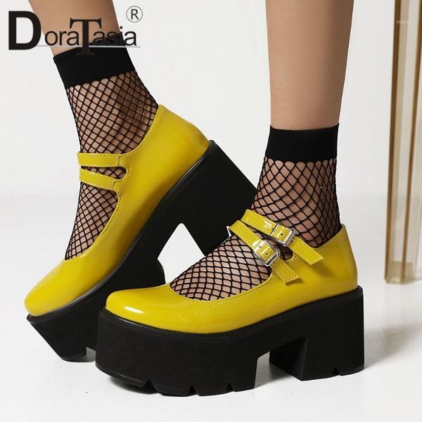 dress shoes doratasia brand ladies 2021 spring pumps platform thick high heels mary janes women fashion concise woman1, Black
dress shoes doratasia brand ladies 2021 spring pumps platform thick high heels mary janes women fashion concise woman1, Black