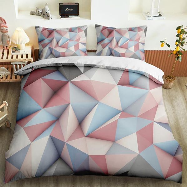 king single 3d print gradient diamond bedding set bed customize pillowcase soft duvet cover bedroom decor sets
king single 3d print gradient diamond bedding set bed customize pillowcase soft duvet cover bedroom decor sets