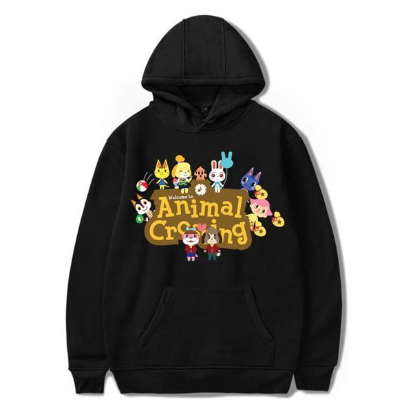 women's hoodies & sweatshirts streetwear 2021 game animal crossing horizons sweatshirt women men winter clothes harajuku hoody, Black
women's hoodies & sweatshirts streetwear 2021 game animal crossing horizons sweatshirt women men winter clothes harajuku hoody, Black