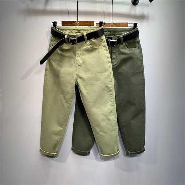 women's jeans korea-style autumn personality army green women denim pants all-match high waist harem jean full length casual trousers, Blue
women's jeans korea-style autumn personality army green women denim pants all-match high waist harem jean full length casual trousers, Blue