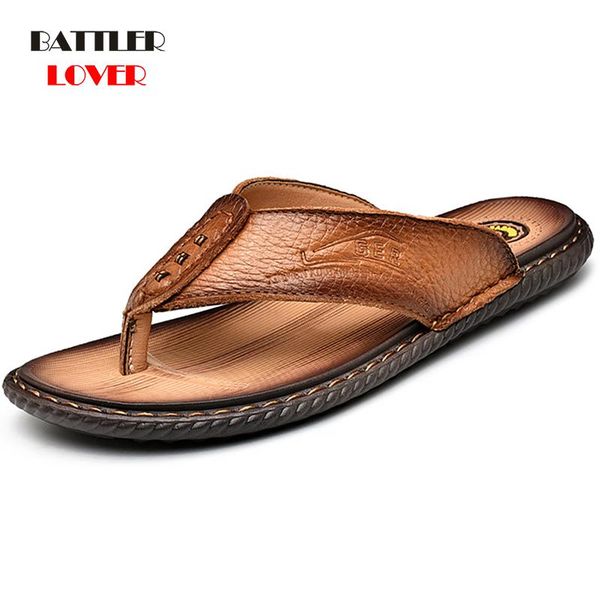 slippers fashion genuine cow leather flip flop for men 2021 outdoor waterproof beach sandals male summer hombre, Black
slippers fashion genuine cow leather flip flop for men 2021 outdoor waterproof beach sandals male summer hombre, Black
