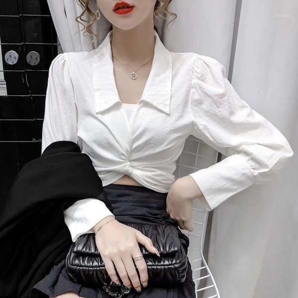 women's blouses & shirts 2021 spring autumn fashion casual long sleeve blouse ladies shirt women streetwear female bow high street sho, White
women's blouses & shirts 2021 spring autumn fashion casual long sleeve blouse ladies shirt women streetwear female bow high street sho, White