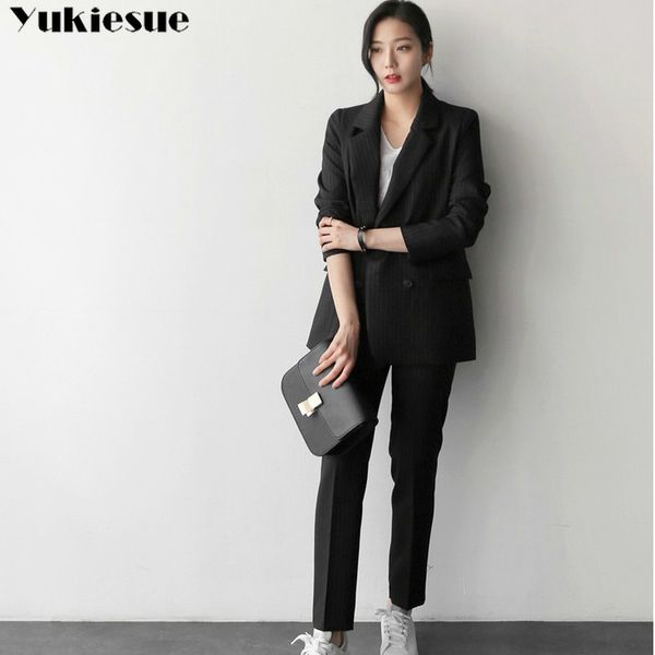 spring summer style wome's suit two piece set women two-piece female ol office lady blazer jacket trousers interview s 210518, White;black
spring summer style wome's suit two piece set women two-piece female ol office lady blazer jacket trousers interview s 210518, White;black
