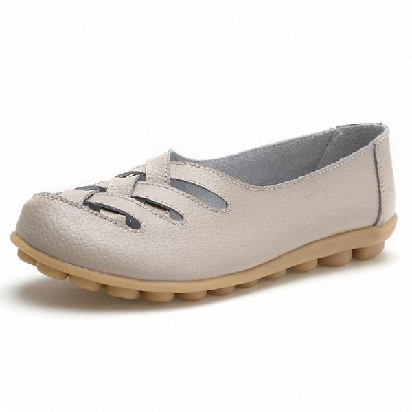 Women Flats Split Leather Cut Out Autumn Summer Shoes Woman Leisure Loafers Soft Bottom Anti Slip Mum Flat Shoes Brown Shoes Formal C2vu#, Red
Women Flats Split Leather Cut Out Autumn Summer Shoes Woman Leisure Loafers Soft Bottom Anti Slip Mum Flat Shoes Brown Shoes Formal C2vu#, Red