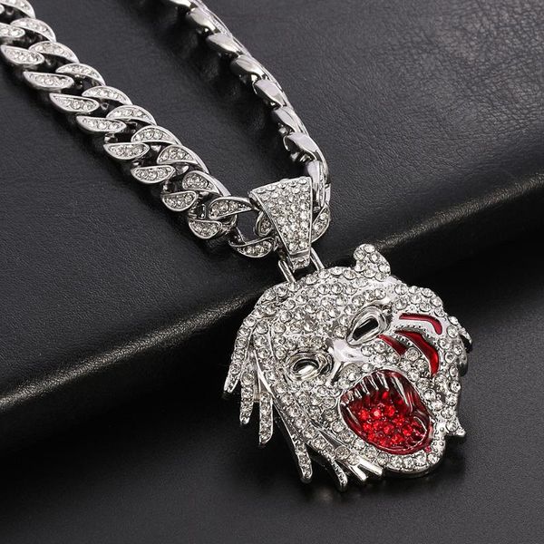 pendant necklaces necklace for men women hip hop rapper iced out bling animal miami big gold cuban chain choker jewelry mens gift, Silver
pendant necklaces necklace for men women hip hop rapper iced out bling animal miami big gold cuban chain choker jewelry mens gift, Silver