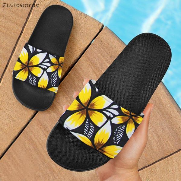 fashion casual flats slippers polynesia frangipani pattern men's women's home lazy non-slip shoes, Black
fashion casual flats slippers polynesia frangipani pattern men's women's home lazy non-slip shoes, Black