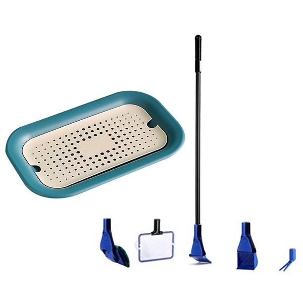 pcs 5 in 1 fish tank cleaning tool aquarium kit & double layer plastic drain tray kitchen storage organization
pcs 5 in 1 fish tank cleaning tool aquarium kit & double layer plastic drain tray kitchen storage organization