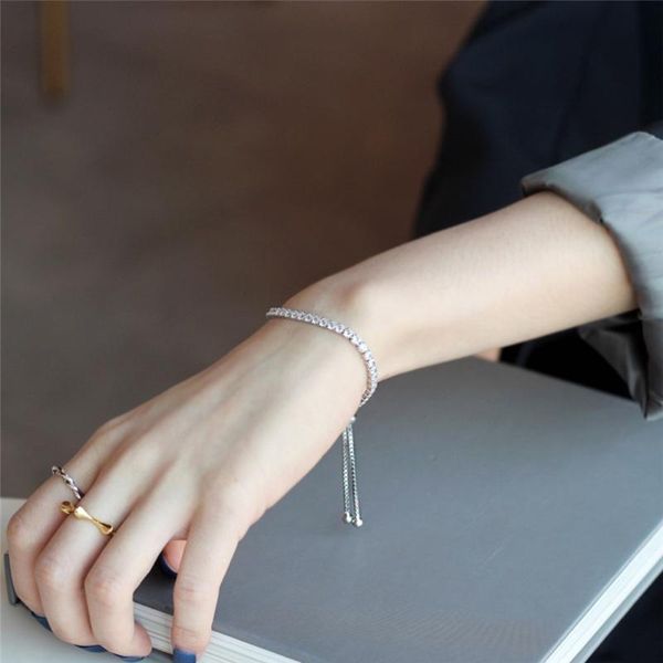 charm bracelet sterling s925 silver bangle with full row of dazzling zirconia for women girlfriend gift resizable s2021 bracelets, Golden;silver
charm bracelet sterling s925 silver bangle with full row of dazzling zirconia for women girlfriend gift resizable s2021 bracelets, Golden;silver