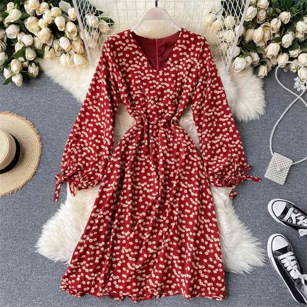 autumn women's retro floral print lace-up long sleeve high waist slimming dress lady v neck fashion vestidos p086 210527, Black;gray
autumn women's retro floral print lace-up long sleeve high waist slimming dress lady v neck fashion vestidos p086 210527, Black;gray