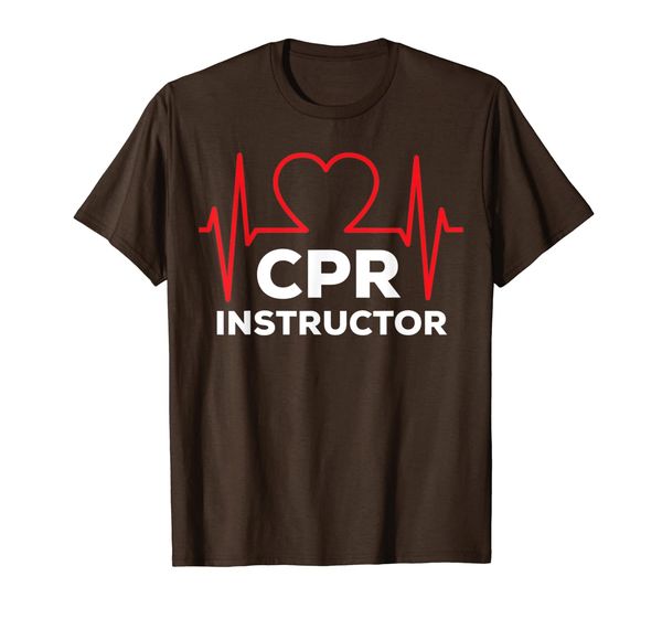 cpr instructor shirt ekg heartbeat graphic women men gift, White;black