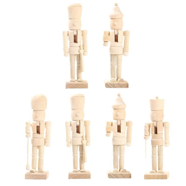 christmas decorations 6pcs walnut soldier crafts wooden nutcracker puppet adornment
christmas decorations 6pcs walnut soldier crafts wooden nutcracker puppet adornment