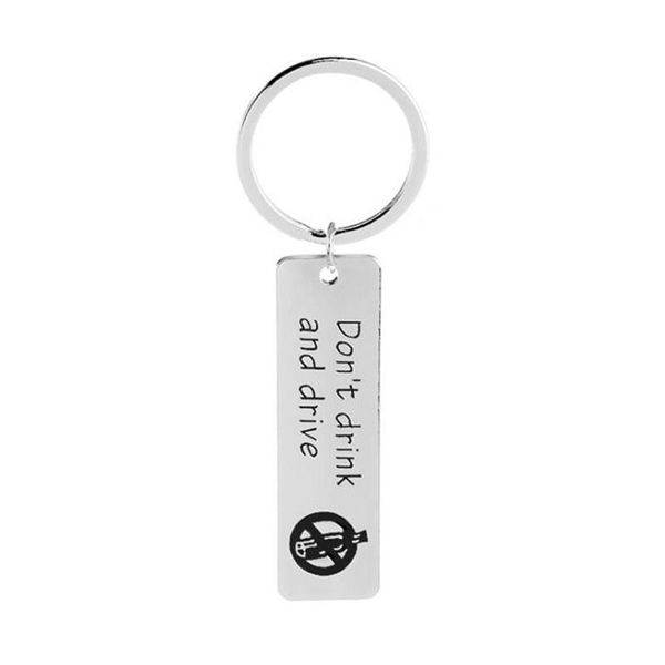 don't drink and drive letter tag car keychain key ring holder couple lovers gift for trucker, dad, husband, fiance, boyfriend keychains, Silver
don't drink and drive letter tag car keychain key ring holder couple lovers gift for trucker, dad, husband, fiance, boyfriend keychains, Silver