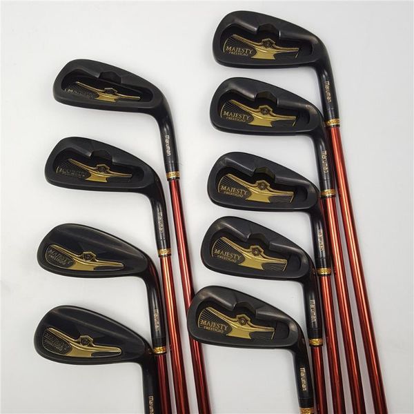 majesty prestigio 9 man's golf irons set 5-10.pw.aw.sw (9 pcs) iron with head cover complete of clubs
majesty prestigio 9 man's golf irons set 5-10.pw.aw.sw (9 pcs) iron with head cover complete of clubs