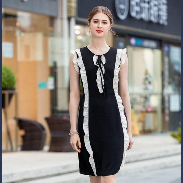 casual dresses work knee length 2021 spring ruffles princess party dress women clothing sleeveless summer a-line sweet, Black;gray
casual dresses work knee length 2021 spring ruffles princess party dress women clothing sleeveless summer a-line sweet, Black;gray