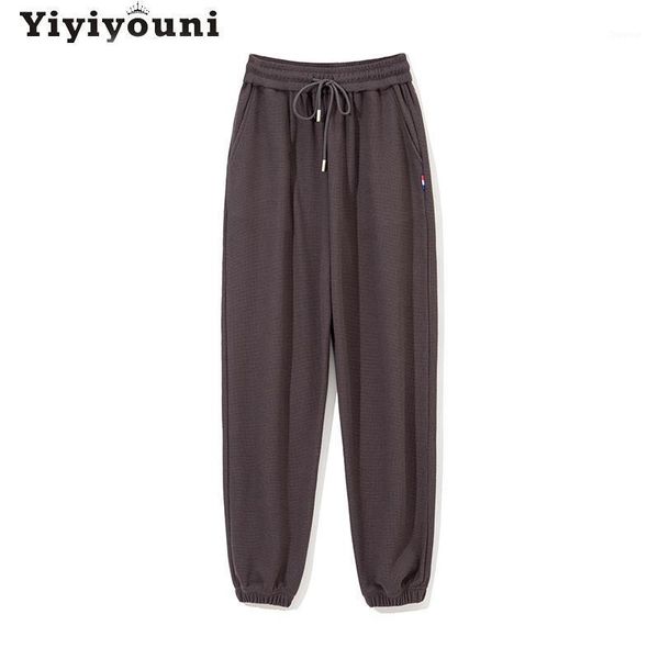 yiyiyouni spring drawstring high waist harem pants women casual loose sports pocket cotton gray black sweatpants women's & capris, Black;white
yiyiyouni spring drawstring high waist harem pants women casual loose sports pocket cotton gray black sweatpants women's & capris, Black;white