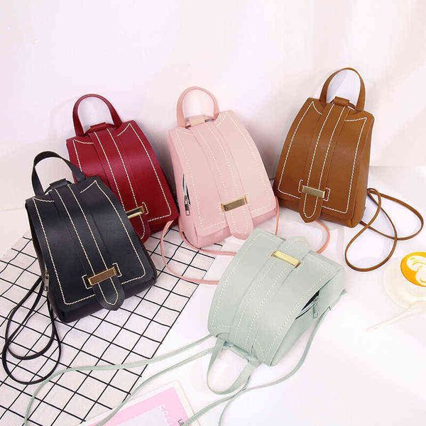 women's fashion backpack retro minipu leather backpack with portable travel small backpack y1105
women's fashion backpack retro minipu leather backpack with portable travel small backpack y1105