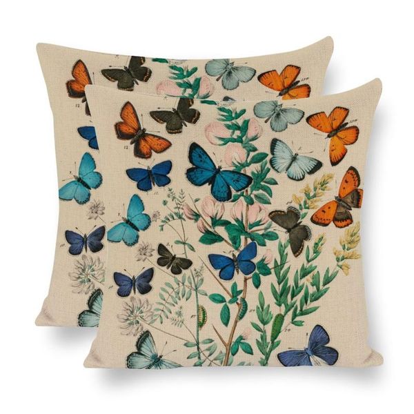 pillow case flax pillowcover butterflies vintage pattern decoration bed retro european floral cover seat zipper 18'Ã18' gift
pillow case flax pillowcover butterflies vintage pattern decoration bed retro european floral cover seat zipper 18'Ã18' gift