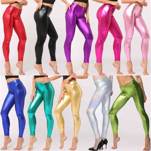 colored faux leather leggings women glossy shiny neon dance pants night club party clothing mallas mujer leggins stretch, Black
colored faux leather leggings women glossy shiny neon dance pants night club party clothing mallas mujer leggins stretch, Black