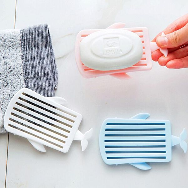 1pc portable whale soap dishes container dish bathroom accessories travel home plastic box
1pc portable whale soap dishes container dish bathroom accessories travel home plastic box