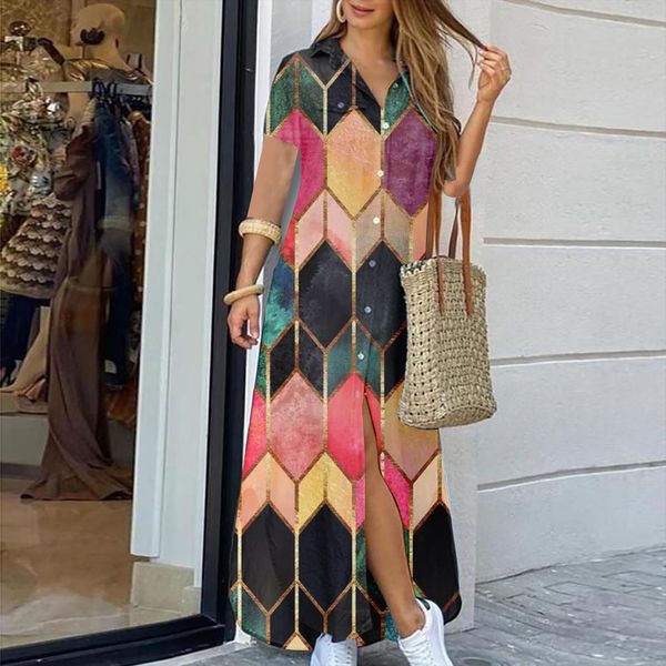 harajuku fashion casual loose womens dresses short sleeve pocket button shirt print dress ropa mujer vetements, Black;gray
harajuku fashion casual loose womens dresses short sleeve pocket button shirt print dress ropa mujer vetements, Black;gray