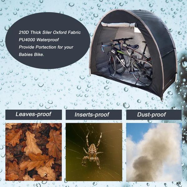 tents and shelters outdoor bike covers storage shed tent,210d waterproof coated oxford house
tents and shelters outdoor bike covers storage shed tent,210d waterproof coated oxford house