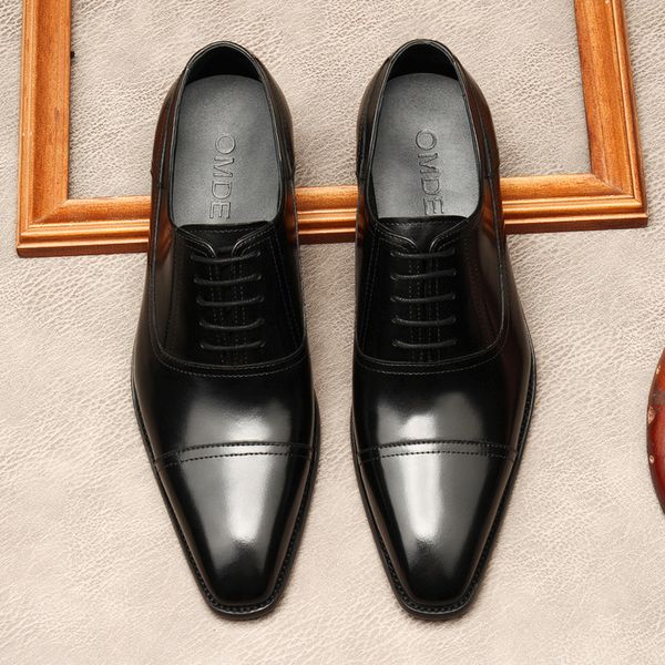 mens genuine leather dress shoes men oxfords black wedding shoes high qualigy business work square head laces-up man shoes
mens genuine leather dress shoes men oxfords black wedding shoes high qualigy business work square head laces-up man shoes