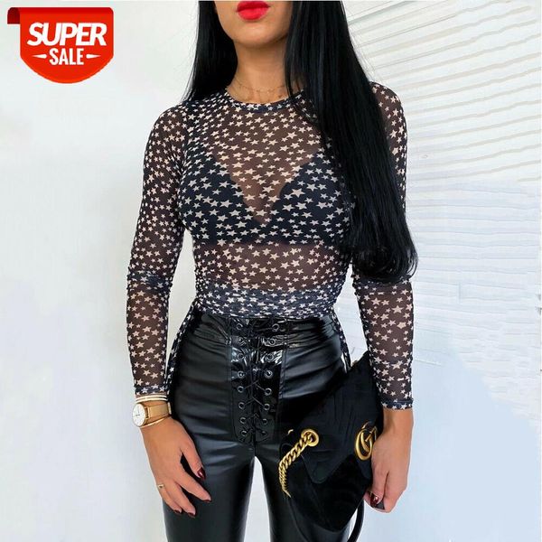 hirigin 2020 women long sleeve mesh turtleneck see through sheer t-shirt transparent clothes for female #bm1f, White
hirigin 2020 women long sleeve mesh turtleneck see through sheer t-shirt transparent clothes for female #bm1f, White