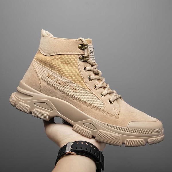 2021 autumn men's sho korean high outdoor work boots martin fashion trend casual
2021 autumn men's sho korean high outdoor work boots martin fashion trend casual