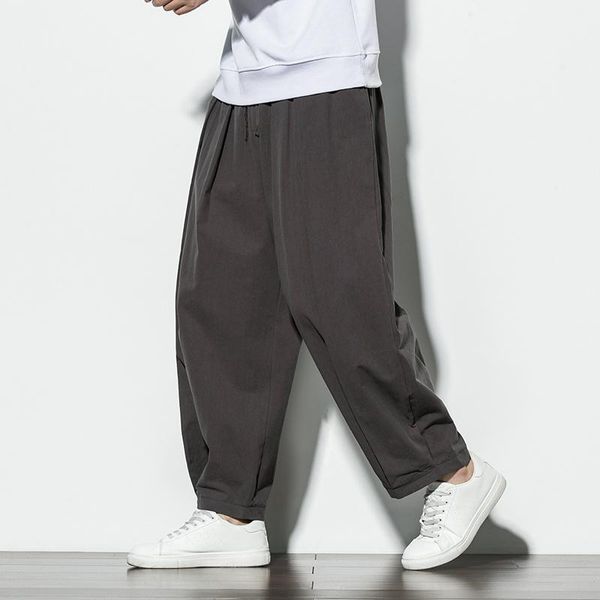 men's pants joggers harem man black cotton comfortable pant summer casual streetwear loose trouser japanese male sweatpants
men's pants joggers harem man black cotton comfortable pant summer casual streetwear loose trouser japanese male sweatpants